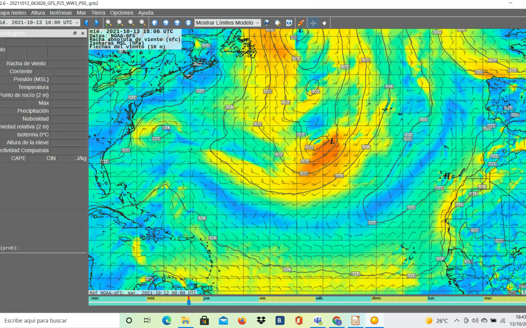 Uso de GRIBs meteo a bordo (Xygrib) VIDEO DESCRIPTIVO
