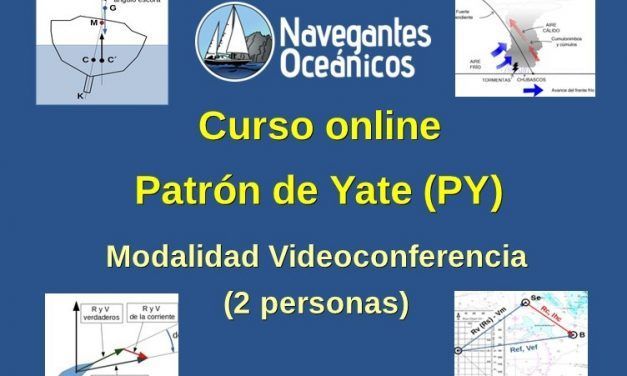 Curso online Patrón de Yate (Modalidad Videoconferencia) (dos personas)