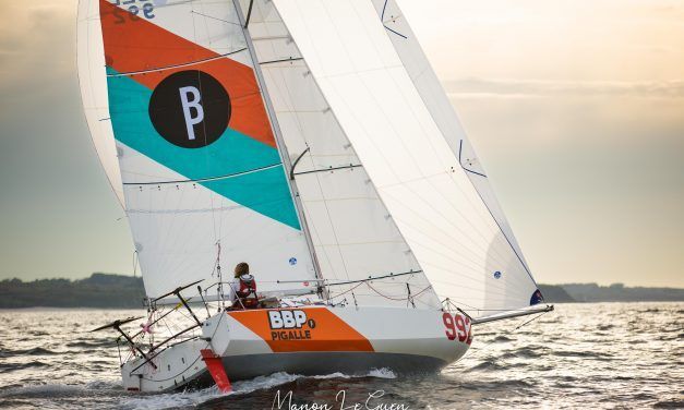 Djemila Tassin, lista para zarpar en la Mini Transat 2023