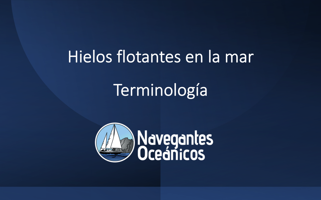 Terminología sobre hielos flotantes