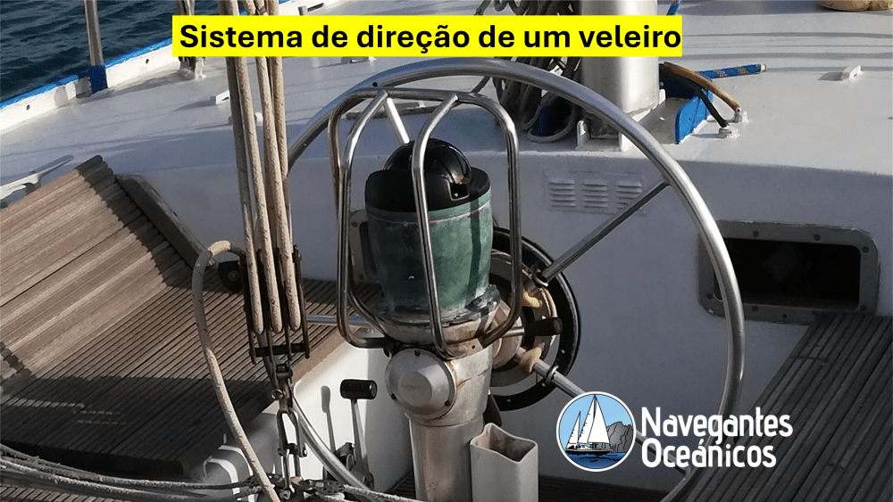 Manutenção do sistema de direção de um veleiro