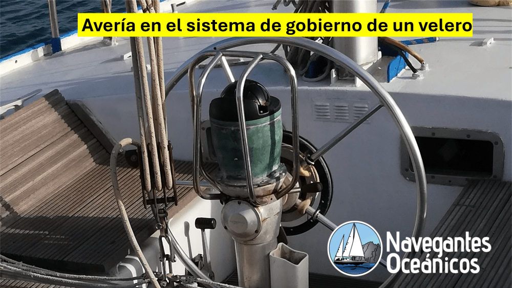 Mantenimiento del sistema de gobierno de un velero
