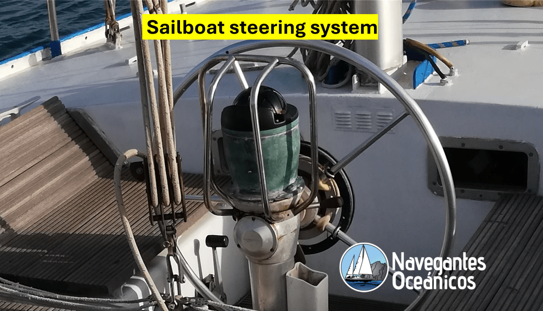 Maintaining a sailboat’s steering system