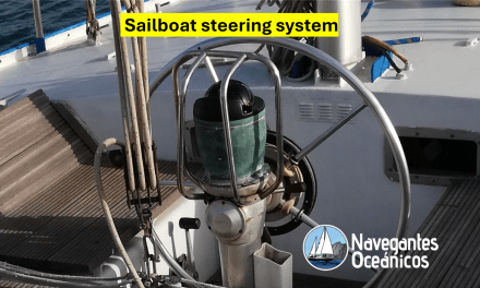 Maintaining a sailboat’s steering system