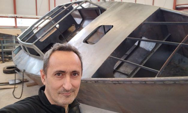 «El reto de construir un velero y cruzar el Atlántico”, entrevista a Diego Cistaro