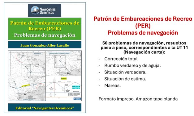 Patrón de Embarcaciones de Recreo (PER). Problemas de navegación.