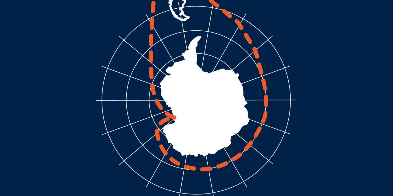 Vuelta Vertical alcança o Círculo Polar Antártico após uma viagem de dois meses.