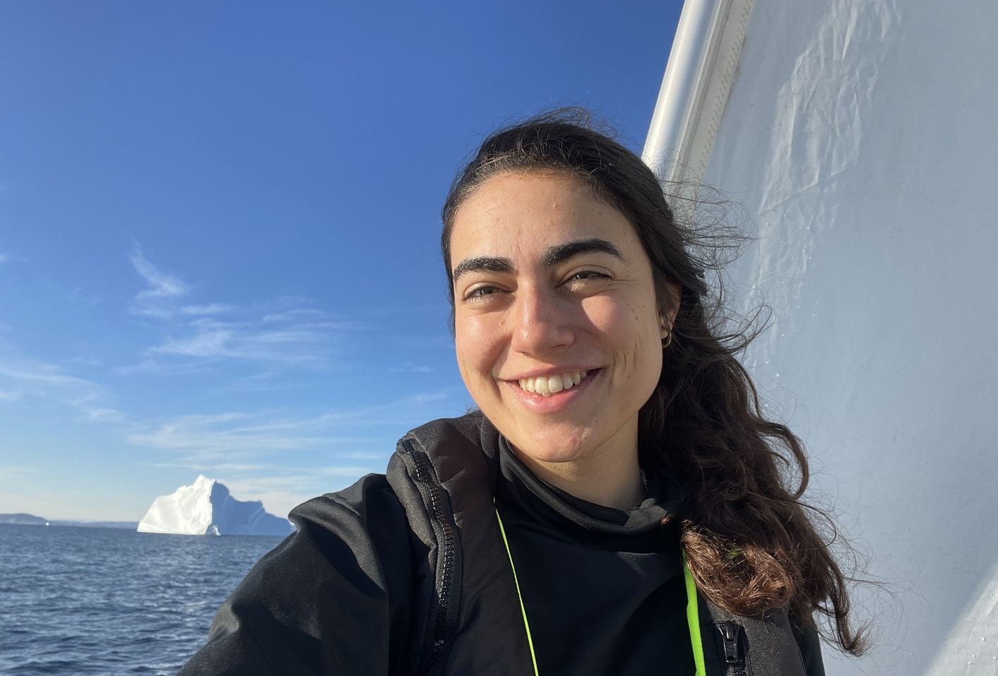 tamara klink a vela en paso del NW