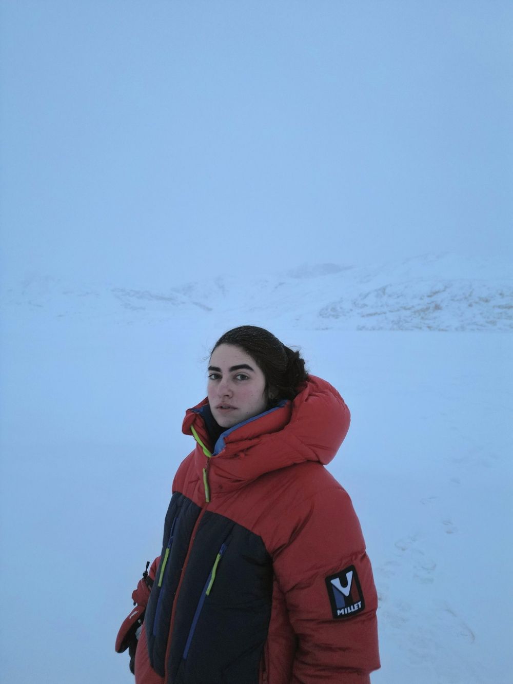 Tamara klink en el hielo polar Tamara klink en el hielo polar