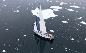 tamara klink a vela en paso del NW