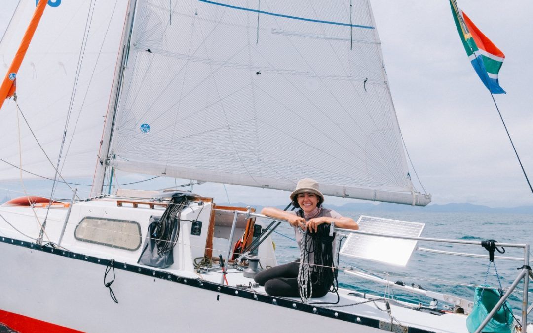 Theodora Prado made history in the traditional Cape2RioRace regatta.
