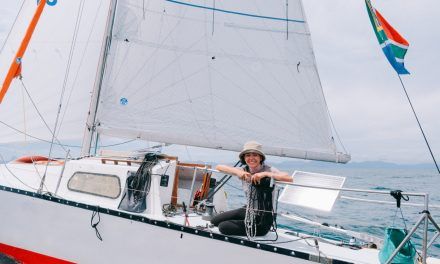 Theodora Prado hizo historia en la tradicional regata Cape2RioRace