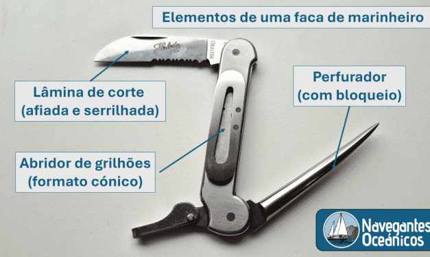 Características da faca de marinheiro