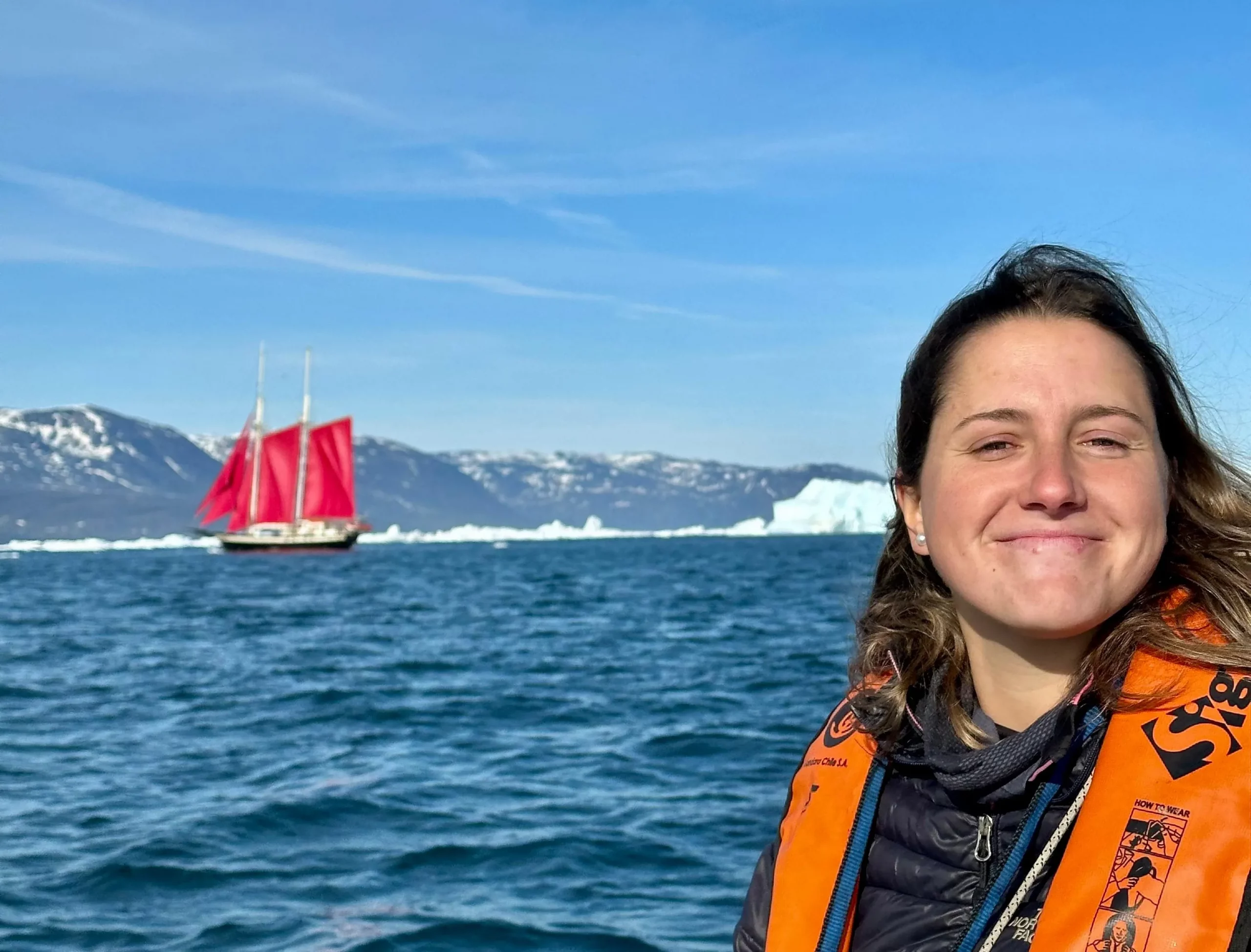 Capitana goleta elsi en groenlandia 2025
