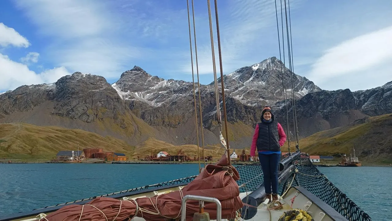 Goleta Elsi en South Georgia 2024 - primer oficial