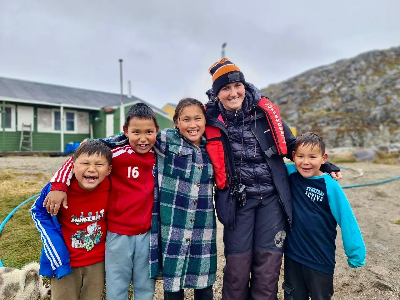 Visitando asentamientos en groenlandia niños 2024