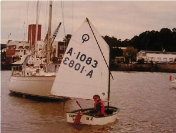 Patricio Gutiierrez en Optimist