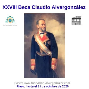 XXVIII Beca Claudio Alvargonzalez